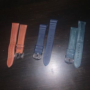 Set of 3 fossil bands